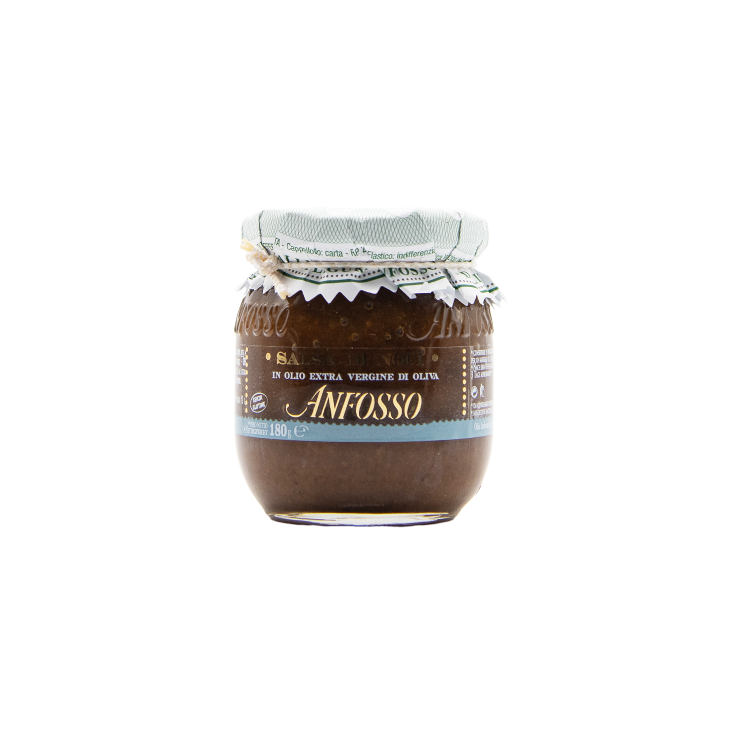 Walnusssauce im 180 Gramm Glas mit Olivenöl zum Kochen aus dem L'Osteria Shop