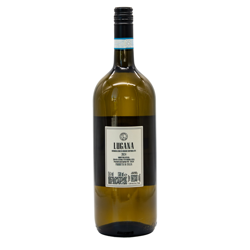 Der Lugana S. Benedetto Weißwein aus Italien in der 1500ml Flasche im L'Osteria Online Shop
