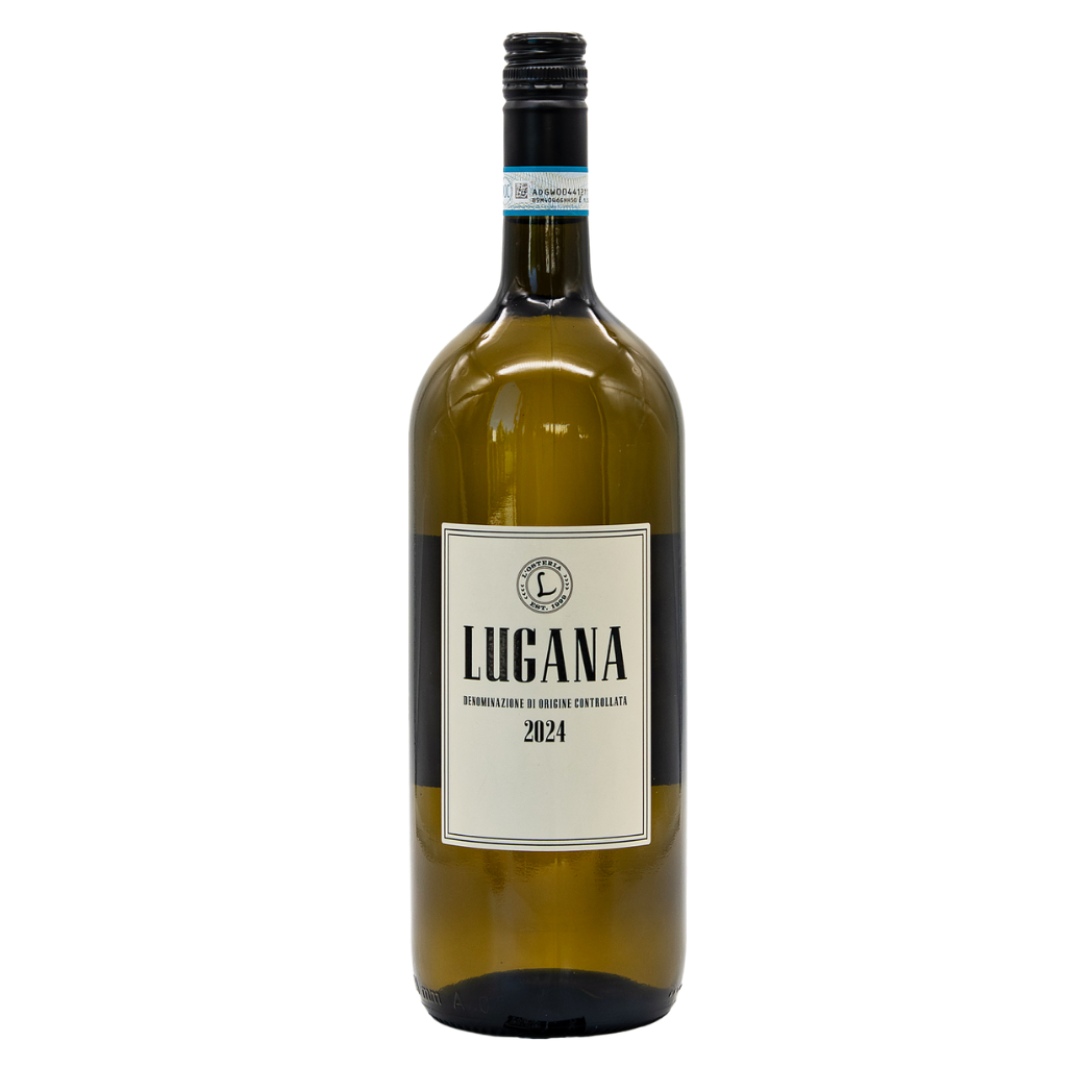 Der Lugana S. Benedetto Weißwein aus Italien in der 1500ml Flasche im L'Osteria Online Shop