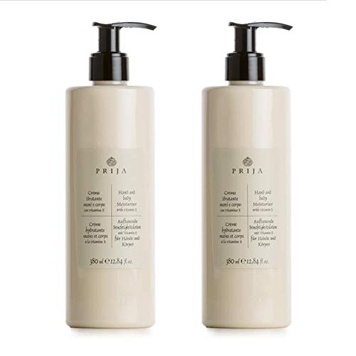 Die Losteria Bodylotion Prija in der 380ml Flasche im Doppelpack inklusive Pumpspender