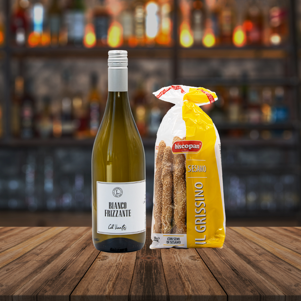 Bianco Frizzante & Grissino Sesam