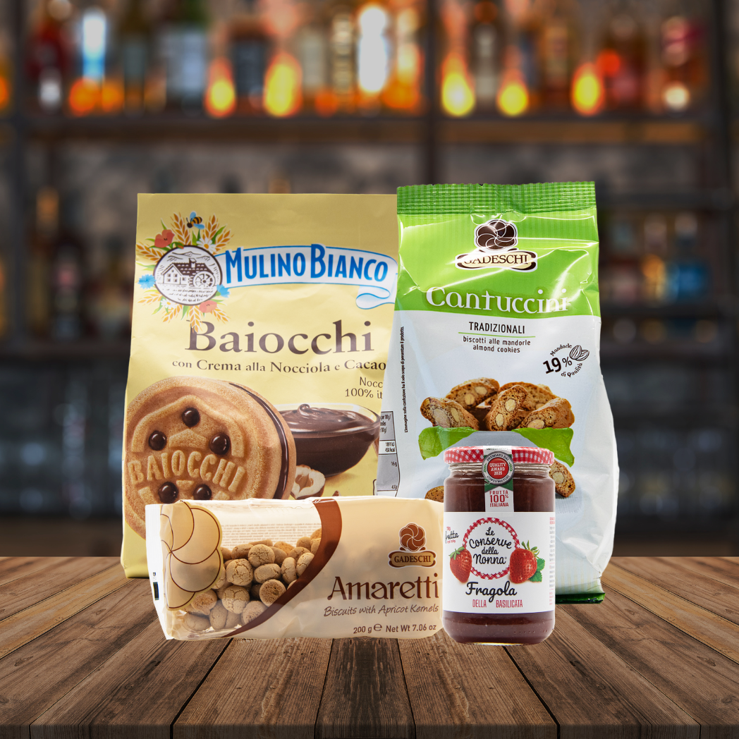 Gebäck & Konfitüre Set Erdbeere