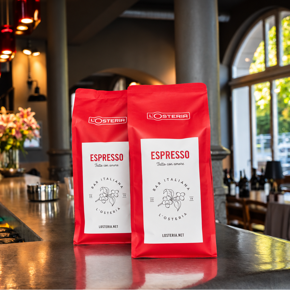 L'Osteria Espresso Vorteilspack 2 x 1 Kg