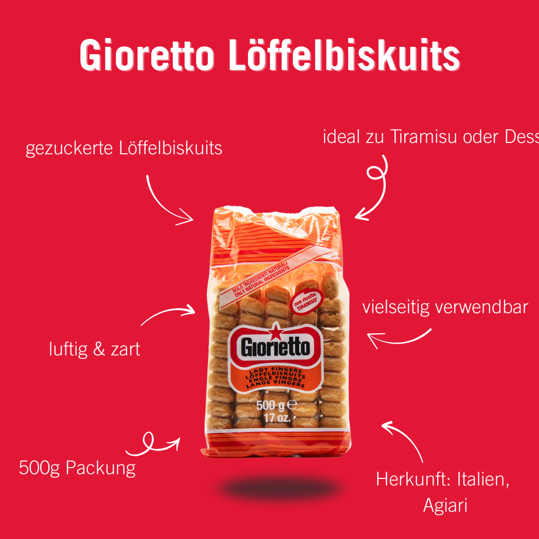 Gioretto Löffelbiskuits 500gr
