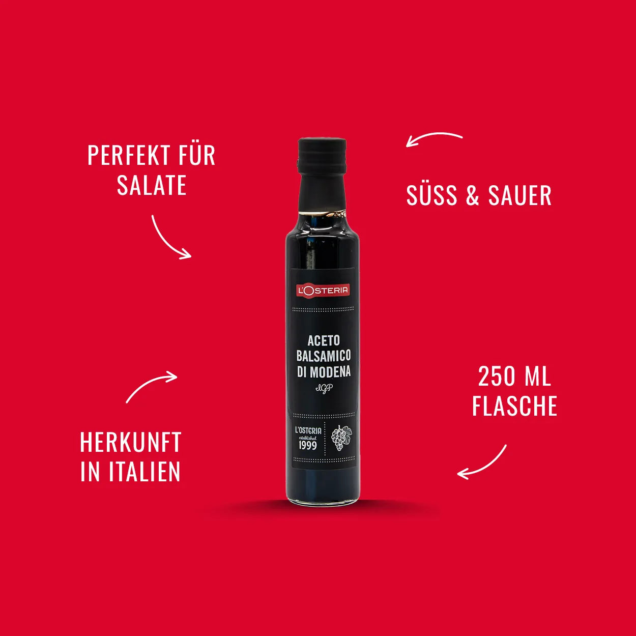 L'Osteria Aceto Balsamico Di Modena 250 ml