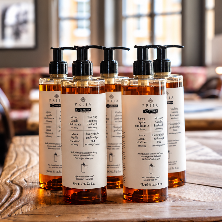 Prija Flüssigseife mit Ginseng, 5er Set