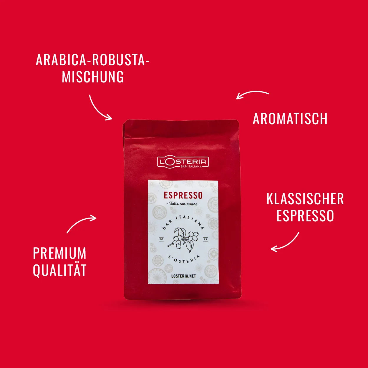 L'Osteria Espresso 250 g
