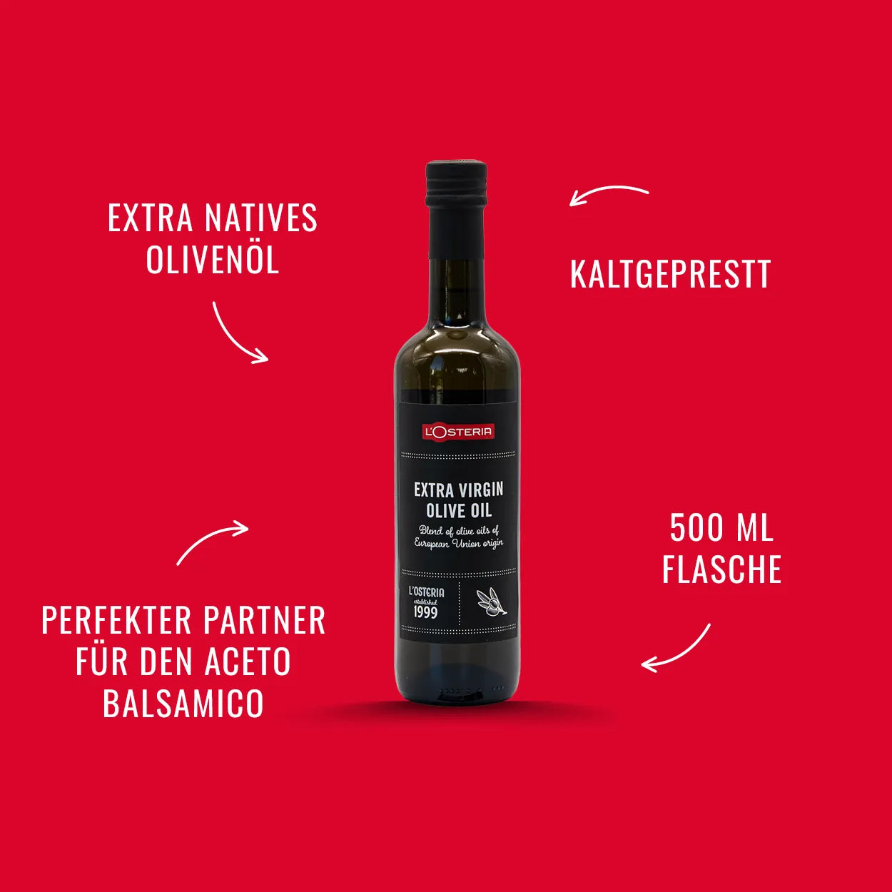 L'Osteria Extra natives Olivenöl 500 ml