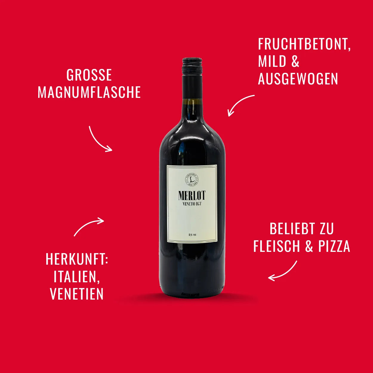 L’Osteria Merlot | alc. 12%