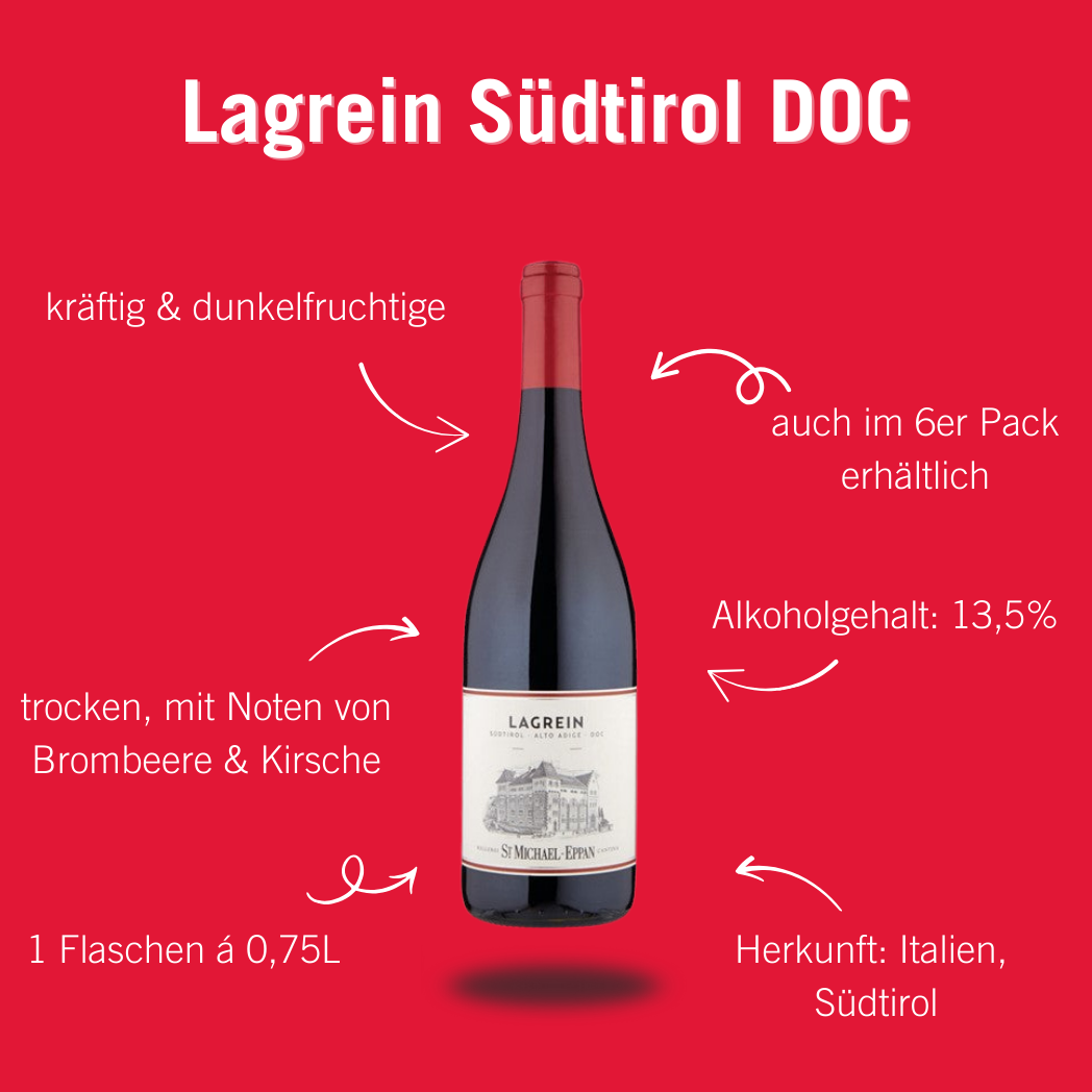 Lagrein Südtirol DOC (1 Fl., á 0,75l)