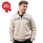 L'Osteria Half-Zip-Sweater Team Pizza