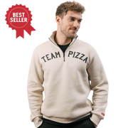 L'Osteria Half-Zip-Sweater Team Pizza