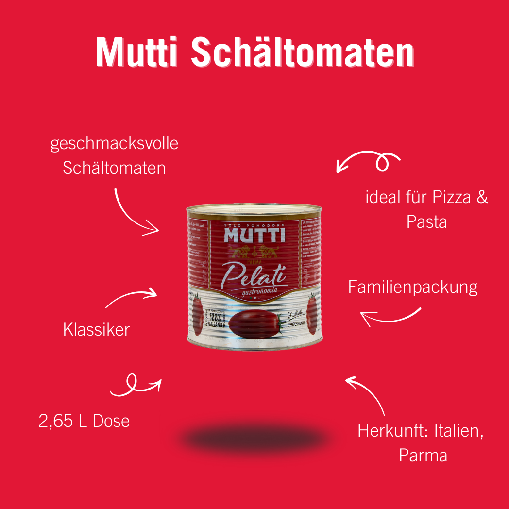Mutti Schältomaten 2.650 ml
