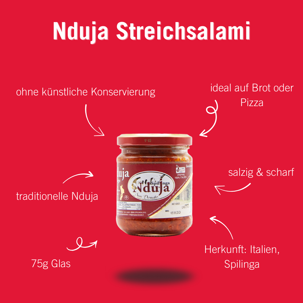 Nduja di Spilinga Streichsalami