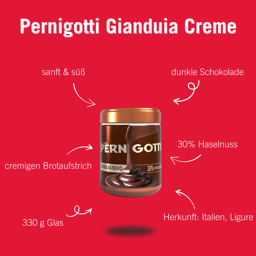 Pernigotti Gianduia Creme dunkel 330 g