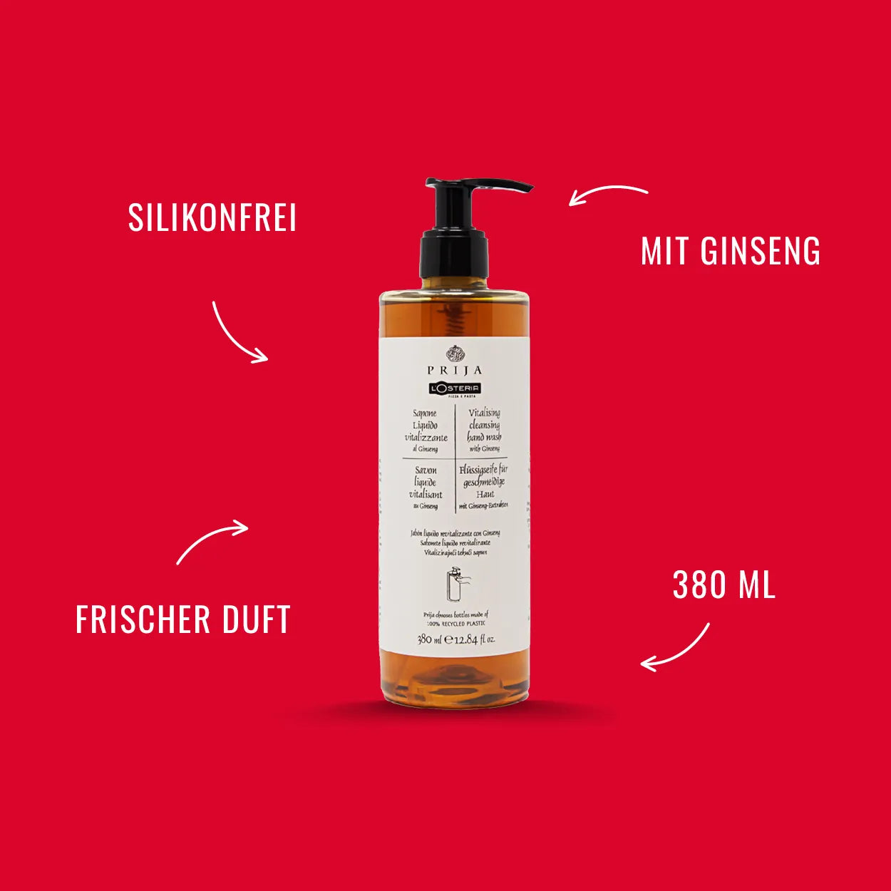 Prija Flüssigseife mit Ginseng