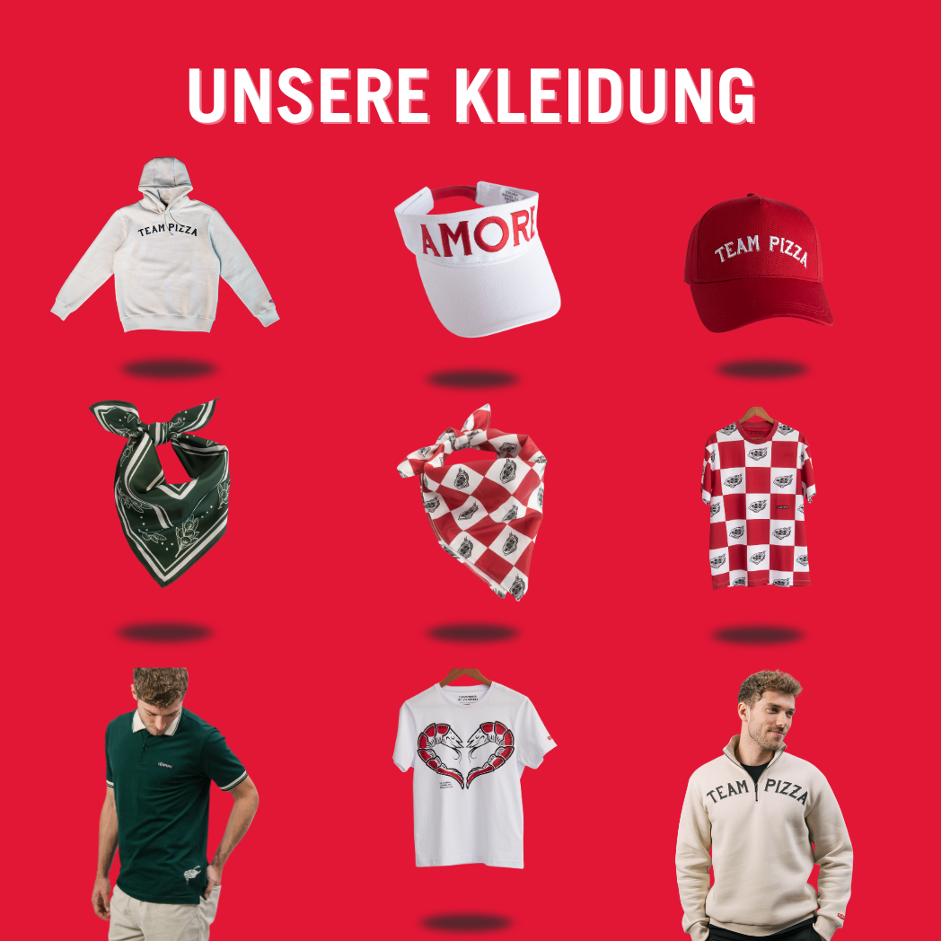 Half-Zip-Sweater Team Pizza