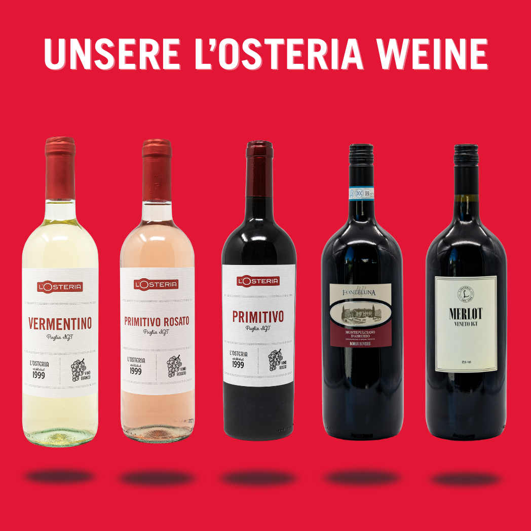 PRIMITIVO ROSATO DI PUGLIA IGT L'OSTERIA (1 Fl., á 0,75l)