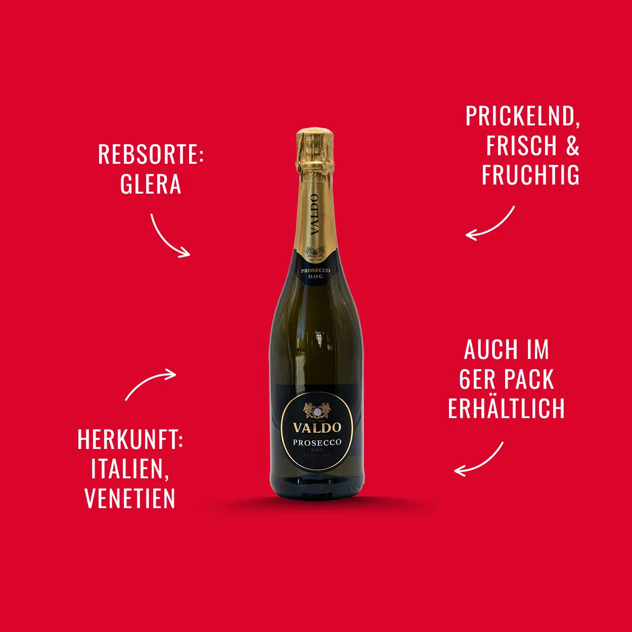 Valdo Prosecco Spumante | alc. 11%