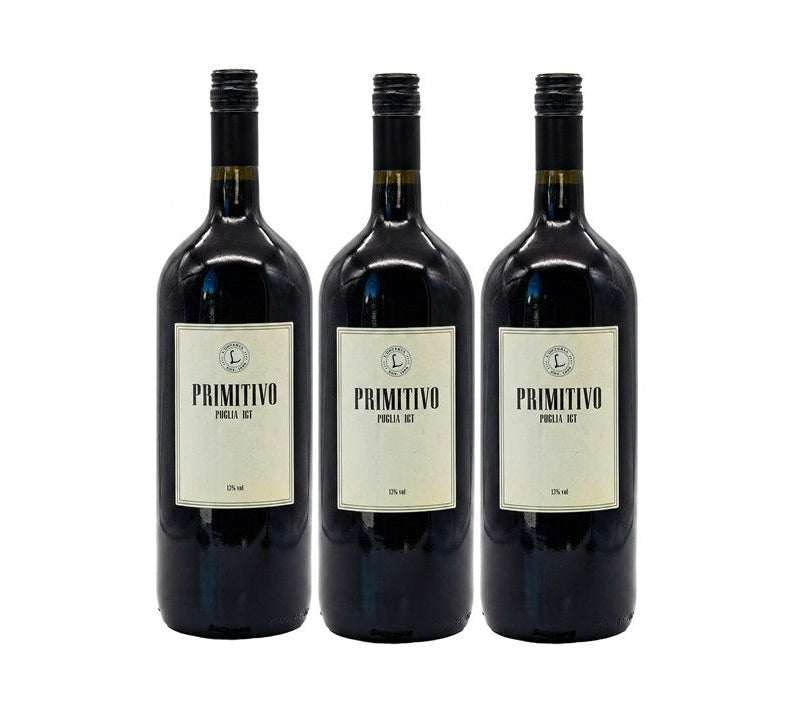 L’Osteria Primitivo Puglia IGT, 3 Fl. | alc. 13%