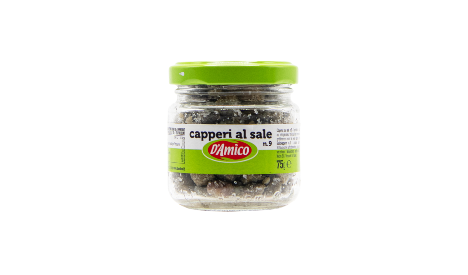 D'Amico Gesalzene Kapern 75 g