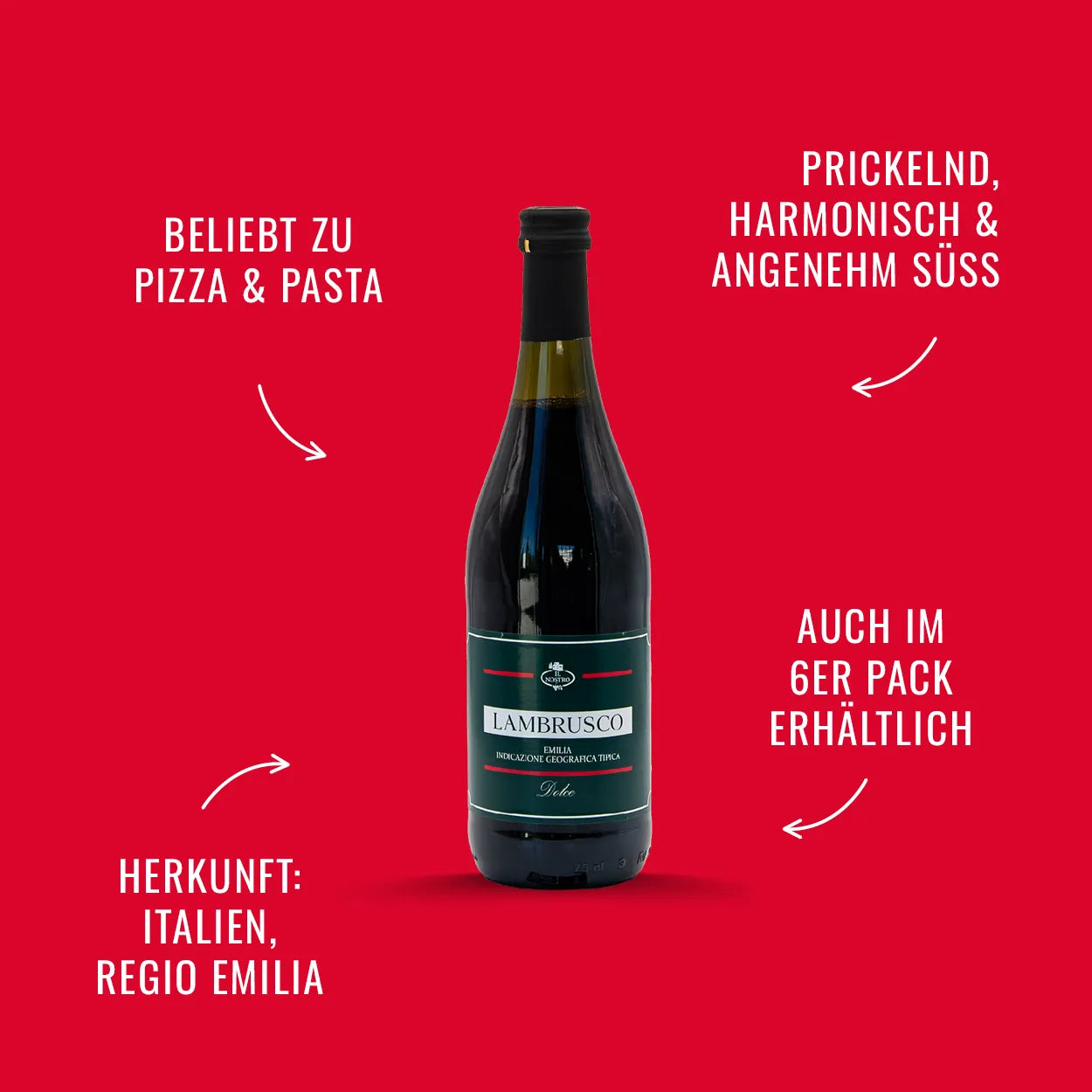 Cantine Riunite & CIV Lambrusco | alc. 7,5%
