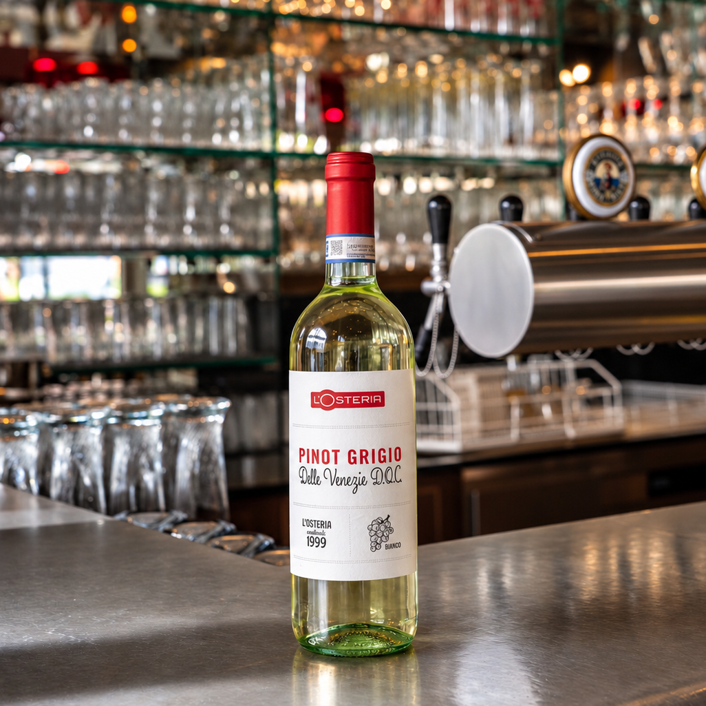 L'Osteria Pinot Grigio Delle Venezie Doc, 1 Fl., á 0,75l | alc. 12%