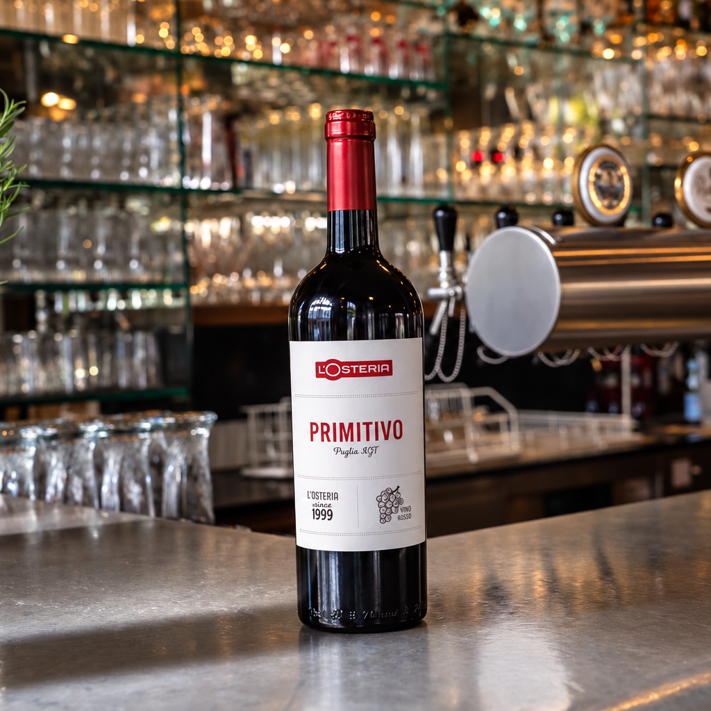 L'Osteria Primitivo Puglia IGT, 1 Fl., á 0,75l | alc. 13%
