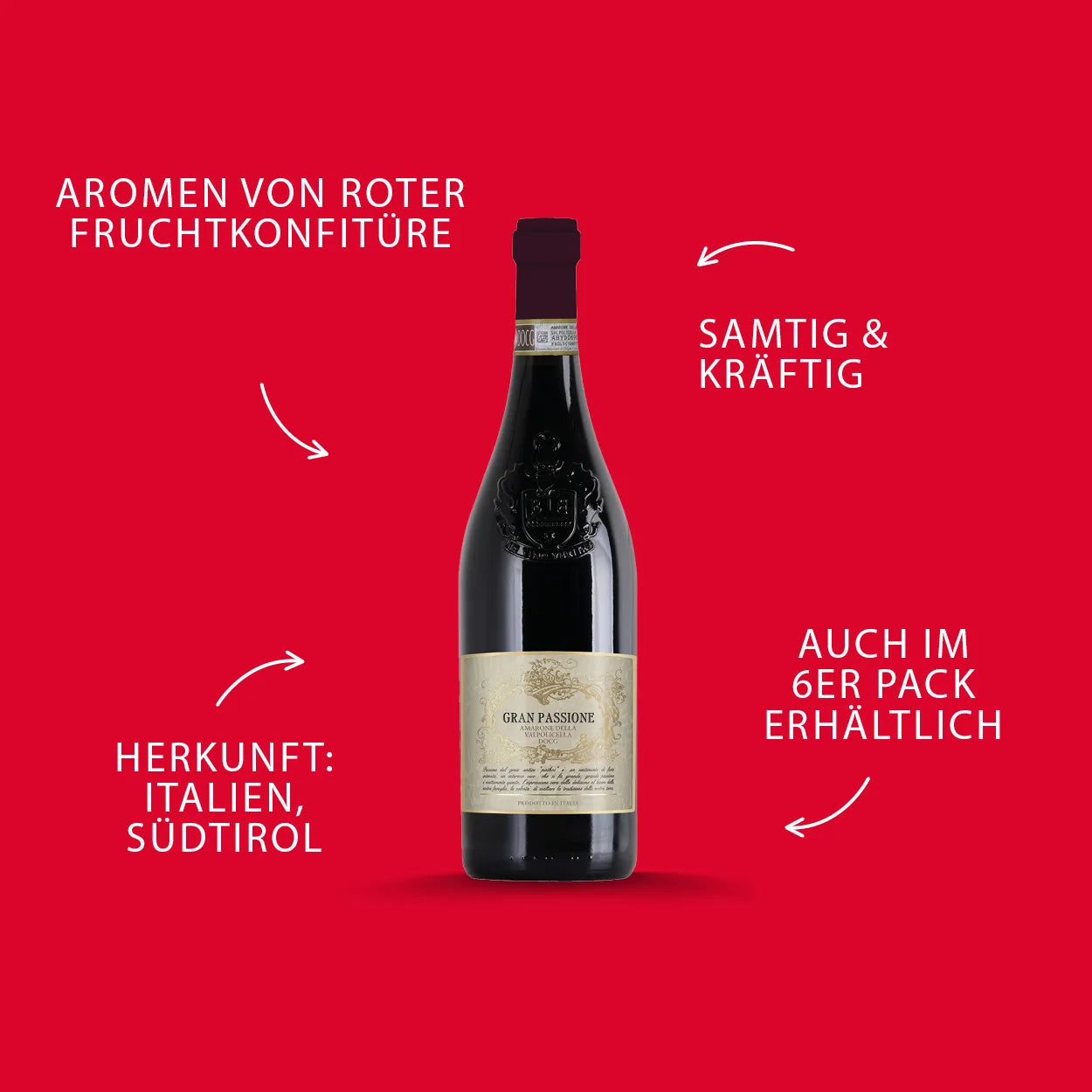 Gran Passione Amarone Della Valpolicella | alc. 15%