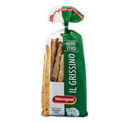 Grissini mit Olivenöl als beliebte italienische Brotstangen in der 200 Gramm Packung aus dem L'Osteria Shop