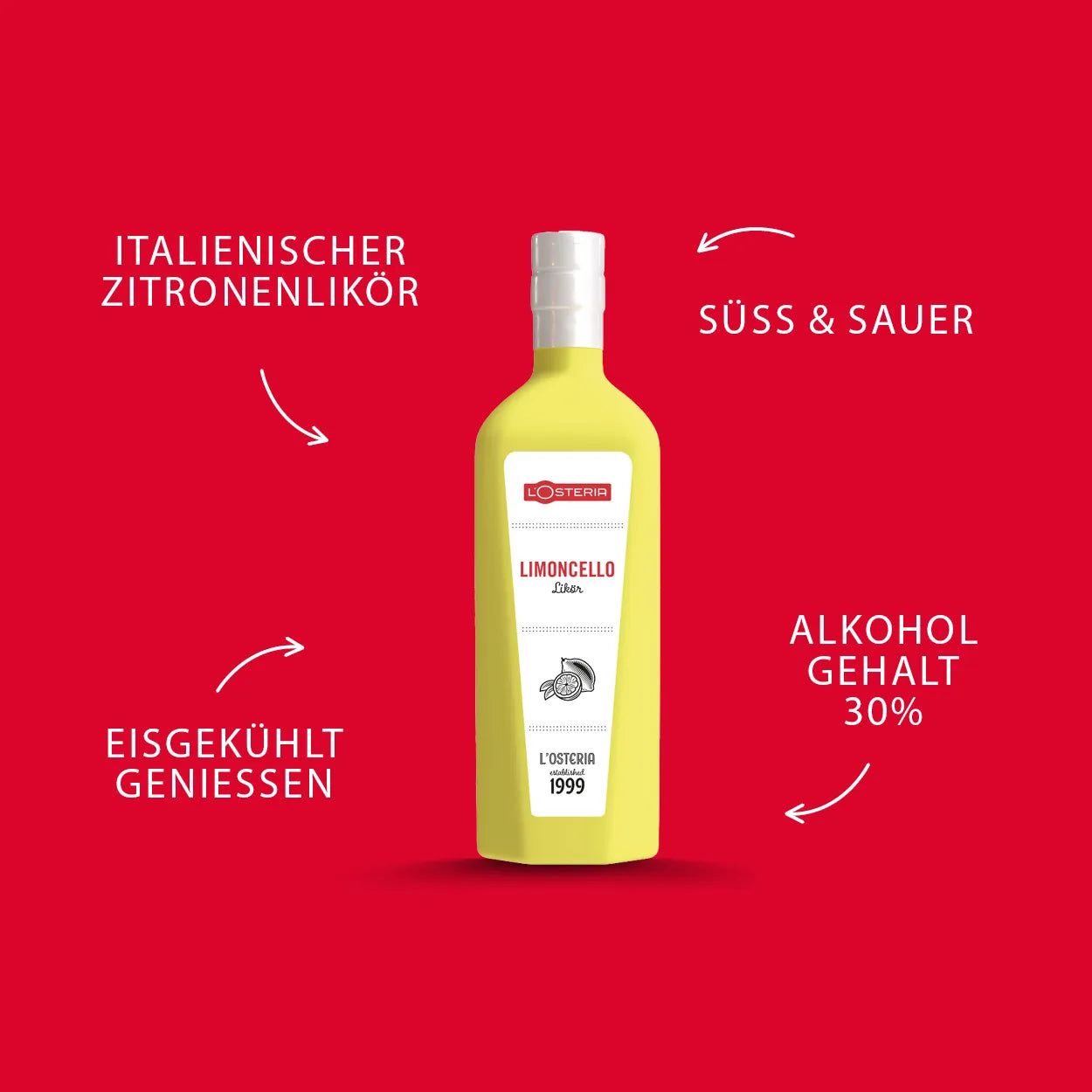 L'Osteria Limoncello, 700ml