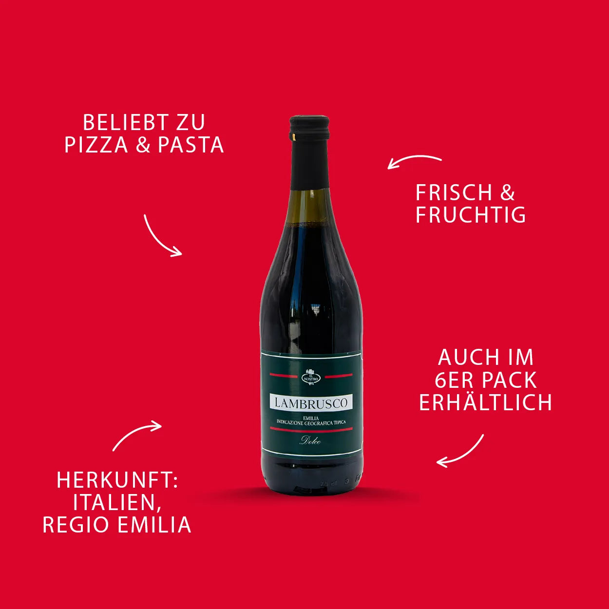 Cantine Riunite & CIV Lambrusco | alc. 7,5%