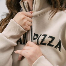 Laden Sie das Bild in den Galerie-Viewer, Half-Zip-Sweater Team Pizza