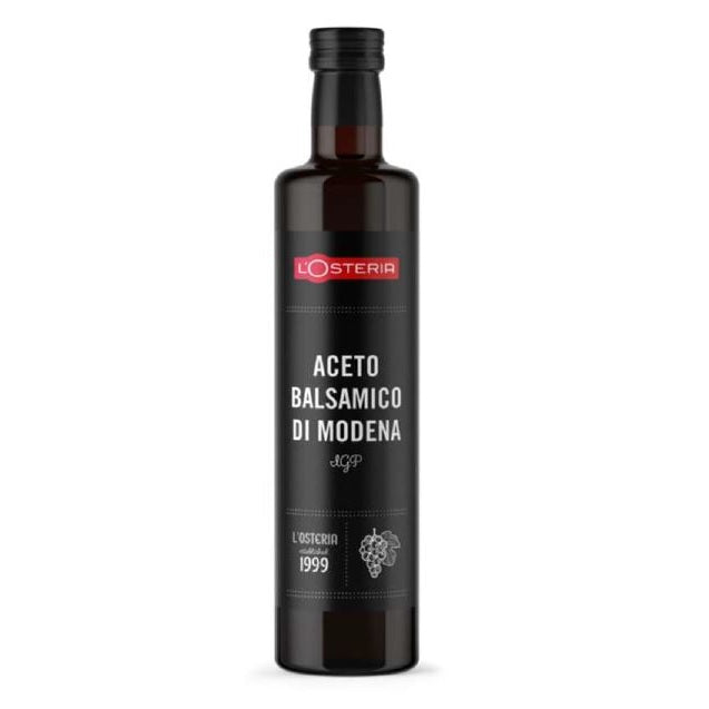 Der Aceto Balsamico di Modena in der 250ml Flasche von der L'Osteria