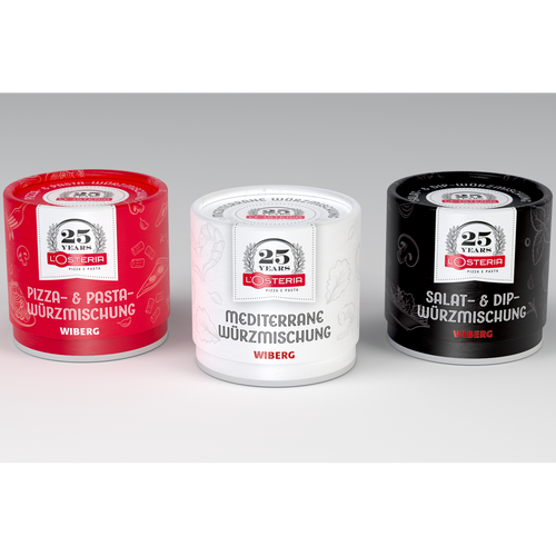 Das L'Osteria Gewürzbundle mit drei Gewürzmischungen, 295g