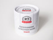Die mediterrane Gewürzmischung in der 110g Dose der L'Osteria