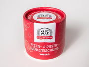 Die Pizza- und Pasta Gewürzmischung in der 85g Dose der L'Osteria