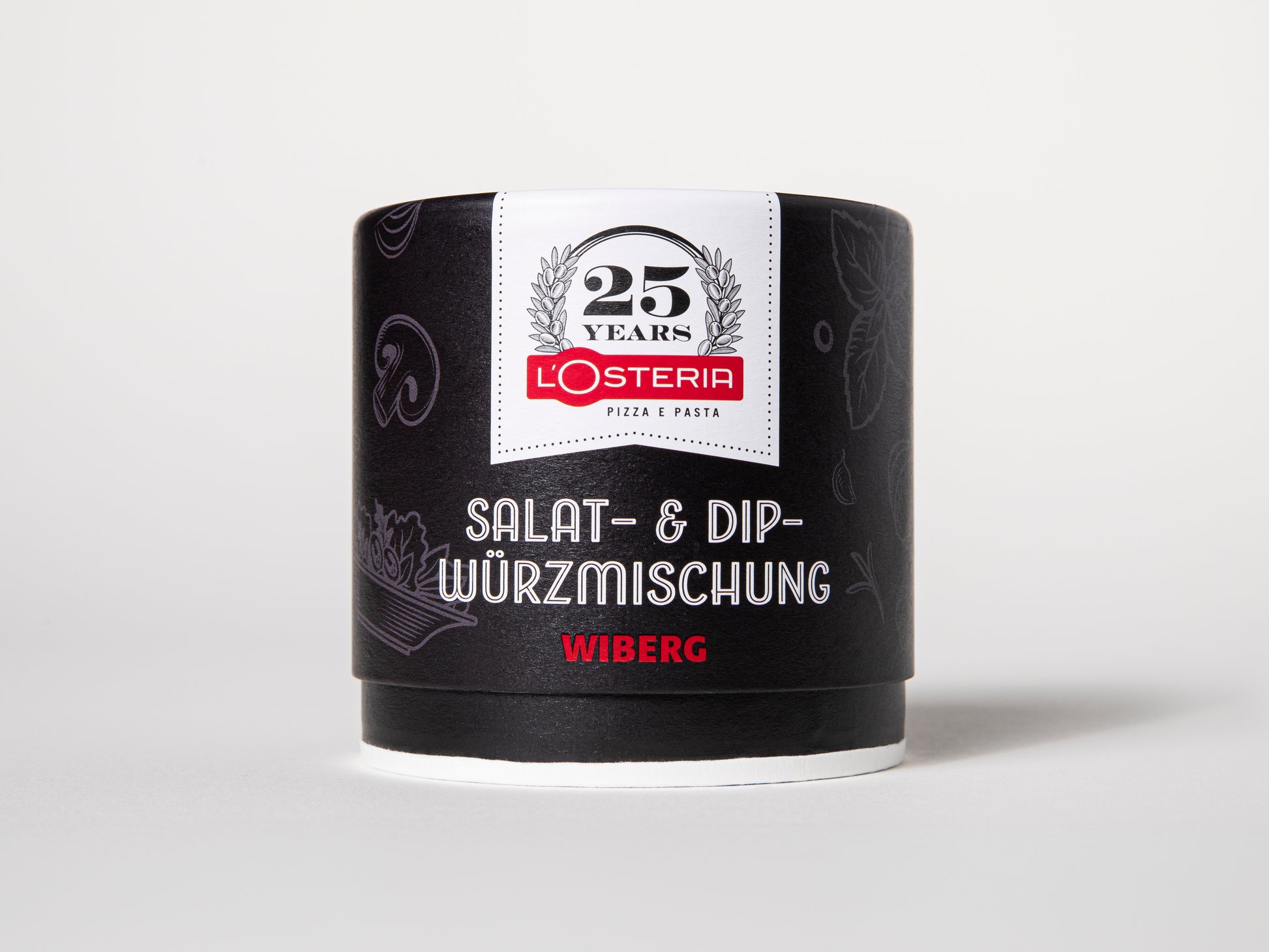 Die Salat Gewürz- und Dip Würzmischung in der 100g Dose der L'Osteria