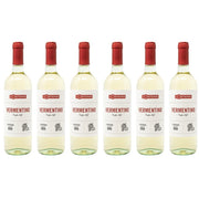 Der Weisswein Vermentino die Puglia in der 750ml Flasche im 6er Vorteilspack von L'Osteria