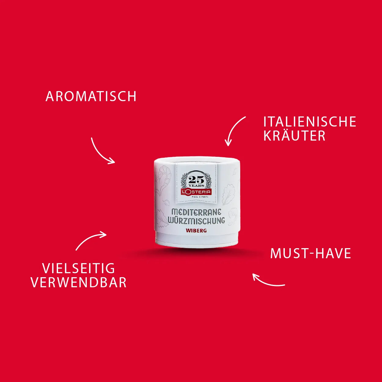 L'Osteria Mediterrane Würzmischung 110 g