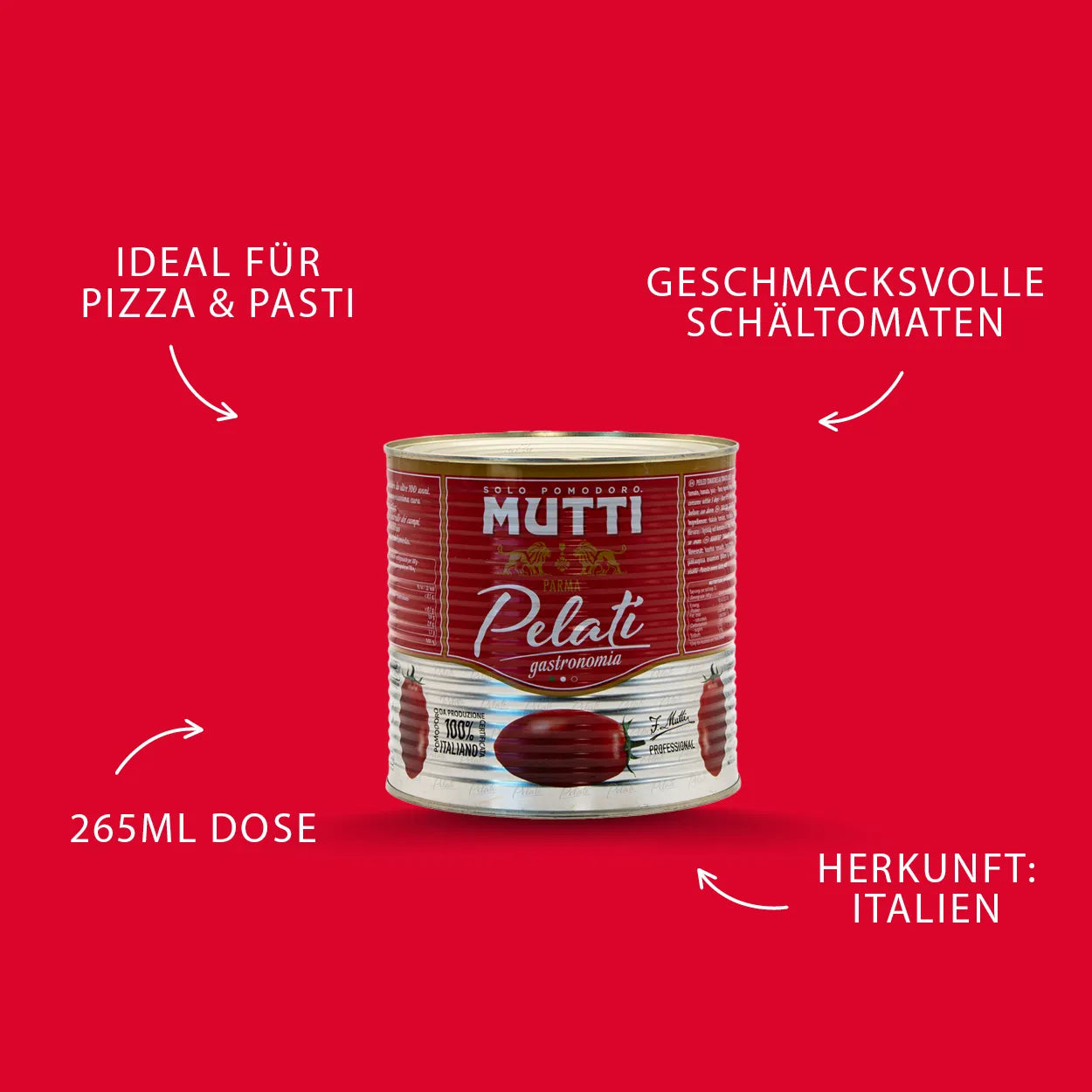 Mutti Schältomaten 2.650 ml