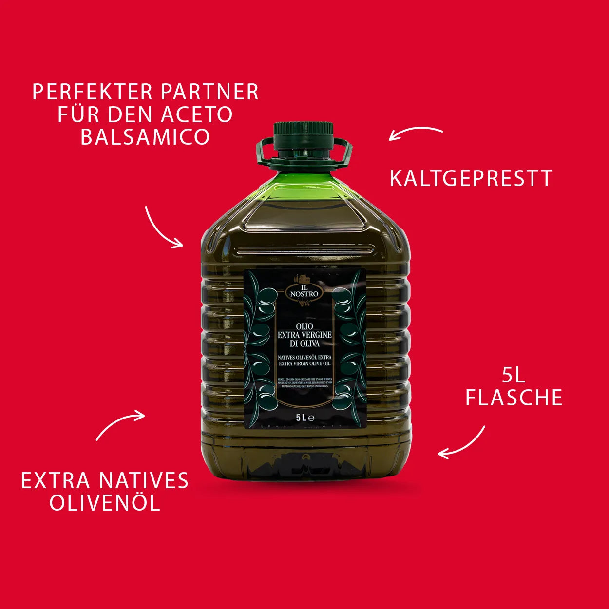 Olio Extra Vergine Di Oliva 5L