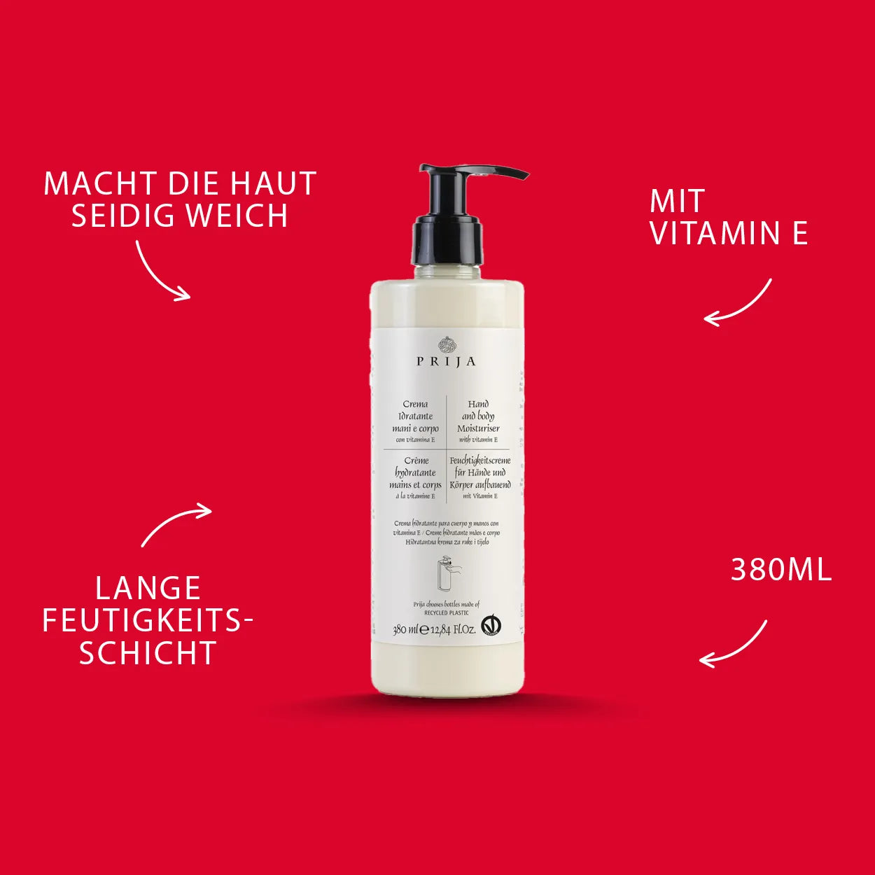 Prija Feuchtigkeitslotion 380 ml