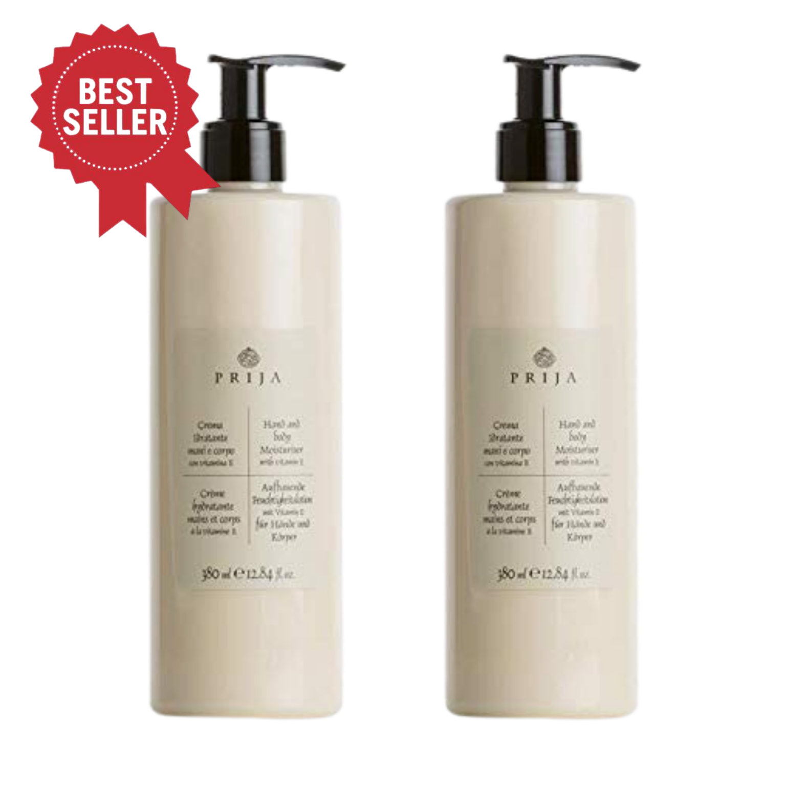 Prija Feuchtigkeitslotions, 2er Set