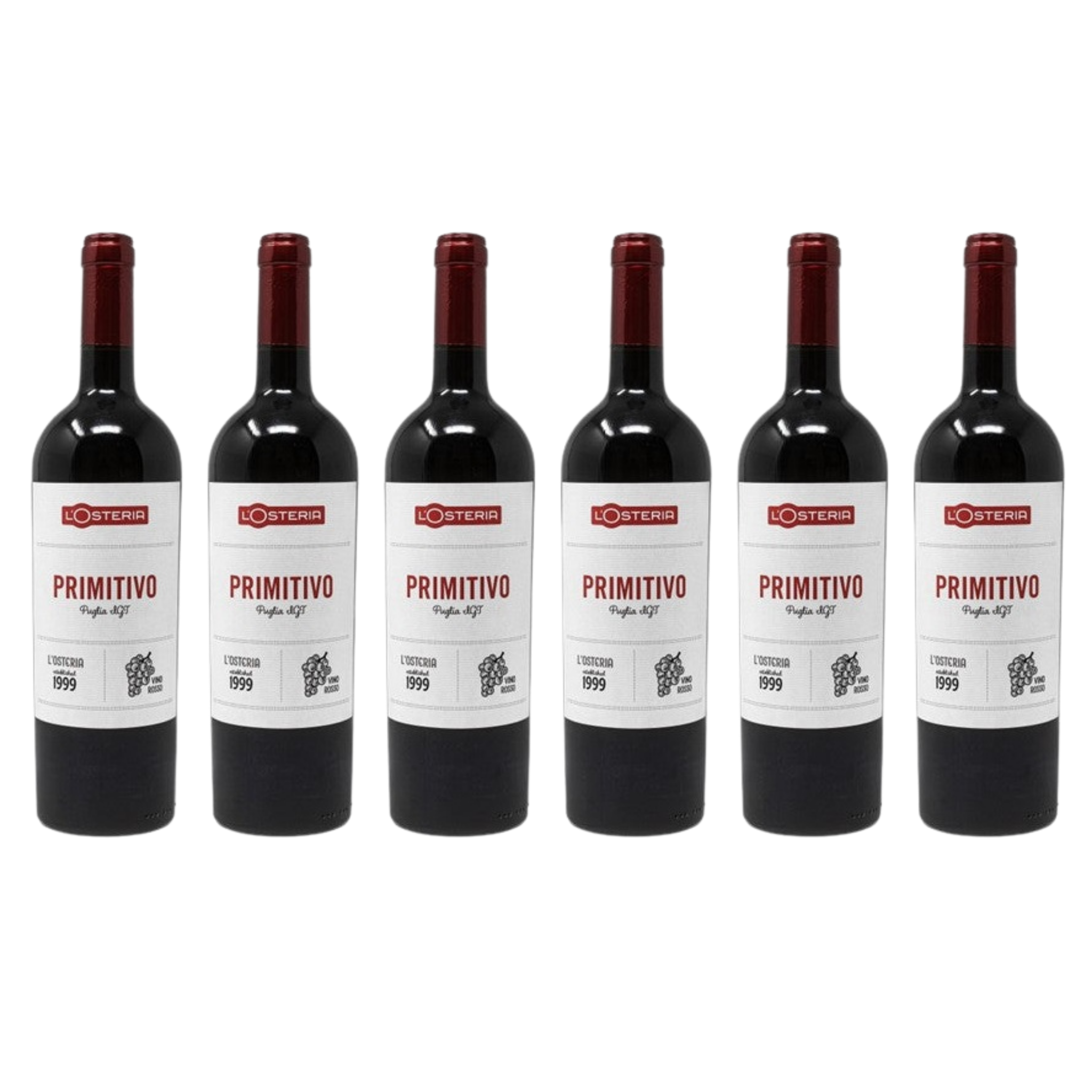 L'Osteria Primitivo Puglia, 6 Fl. | alc. 13%