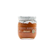 Rotes Pesto Basilikum Genovese im 180 Gramm Glas aus dem L'Osteria Shop