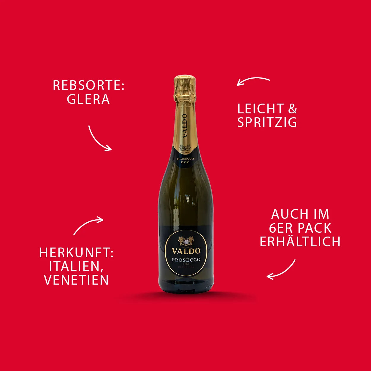 Valdo Prosecco Spumante | alc. 11%