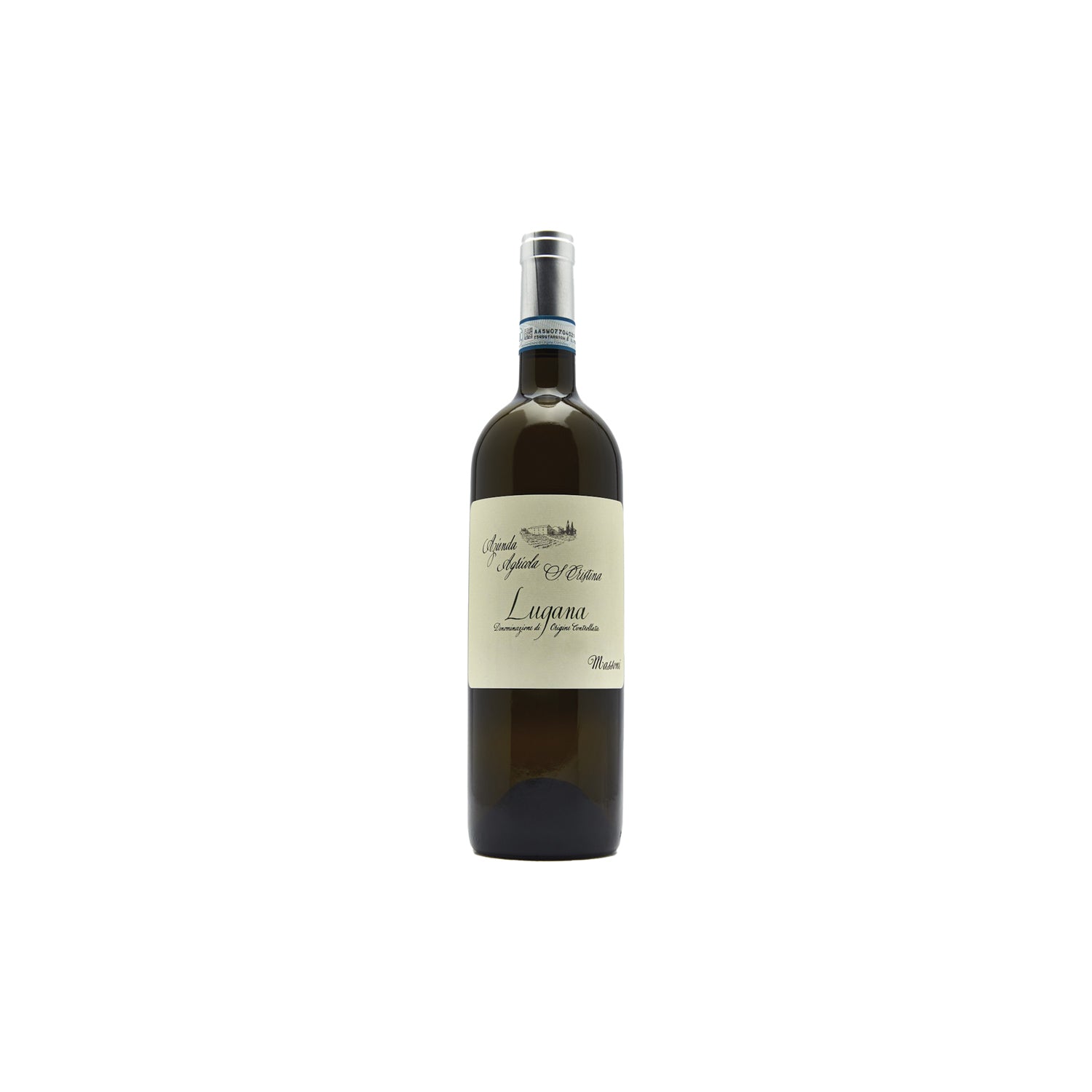 Der Lugana Zenato Weisswein in der 750ml Flasche von L'Osteria