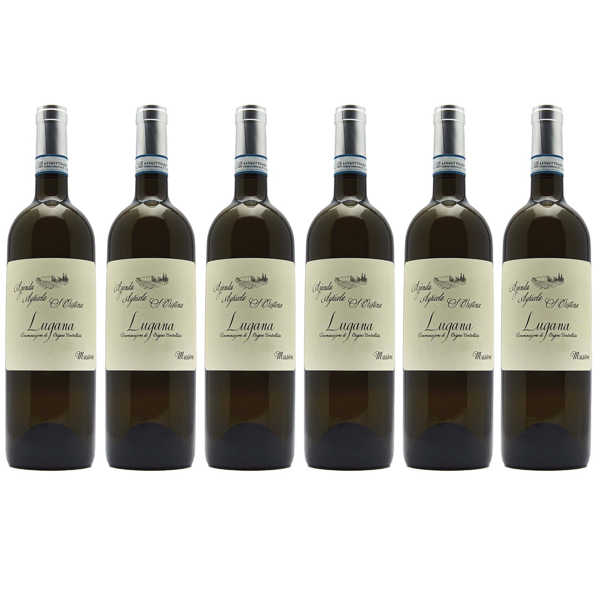 Der Lugana Zenato Weisswein in der 750ml Flasche im 6er Vorteilspack von L'Osteria