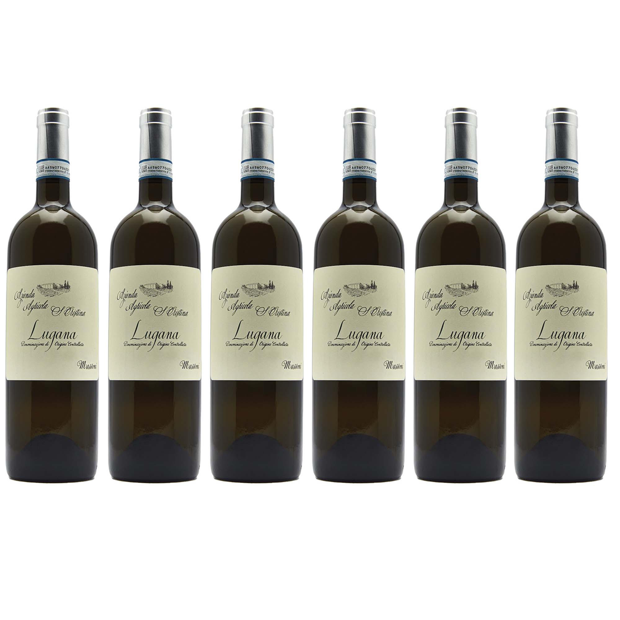 Der Lugana Zenato Weisswein in der 750ml Flasche im 6er Vorteilspack von L'Osteria